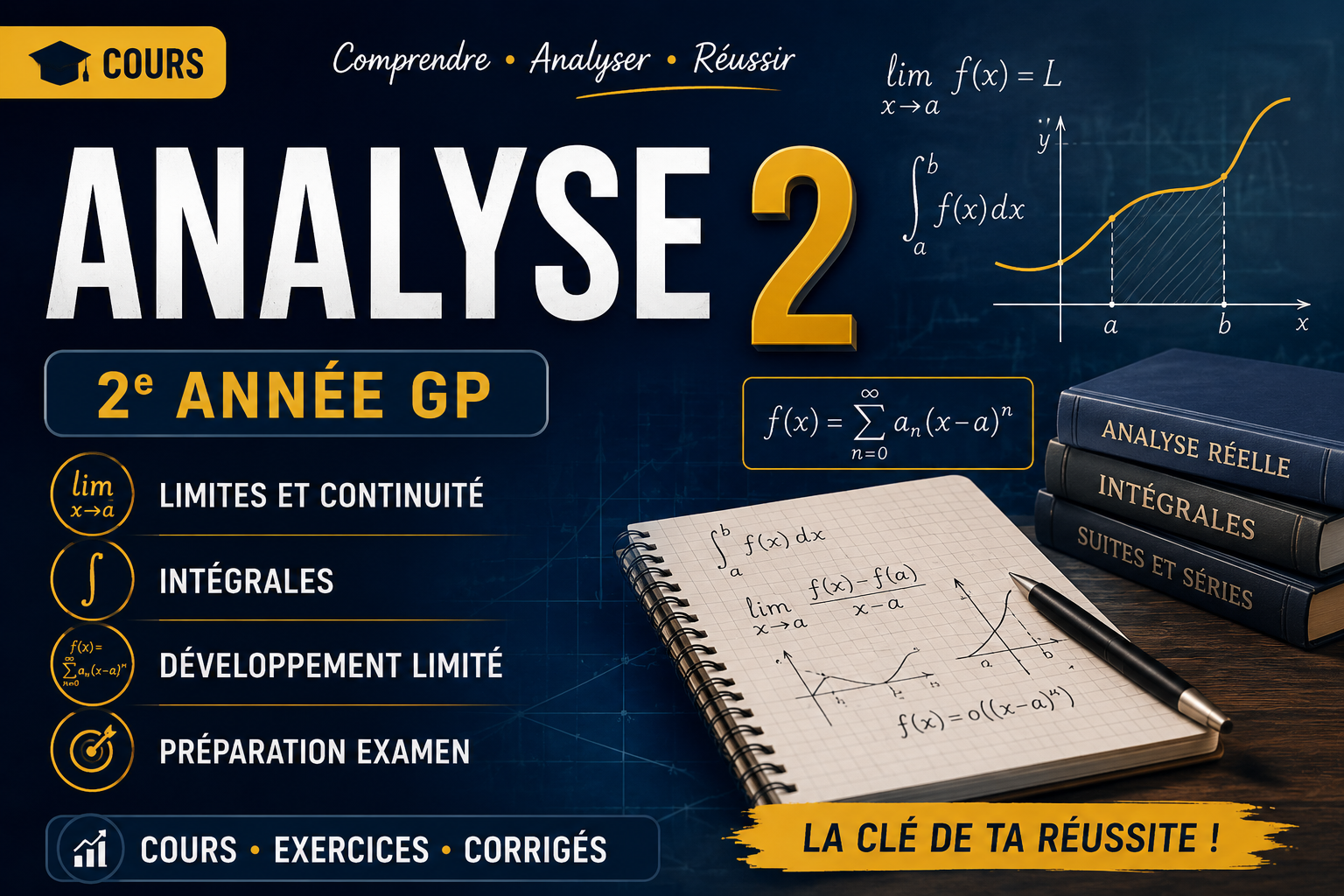 دورة خاصة لمراجعة كاملة في مادة Analyse 2